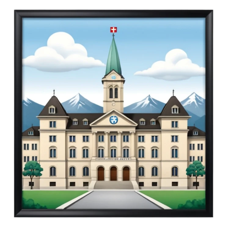 swiss university of zurich sticker