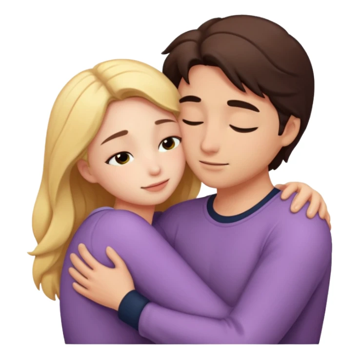 intimate moment between lovers sticker