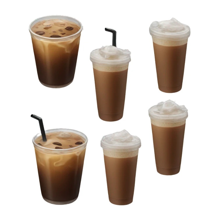 Iced coffee  sticker