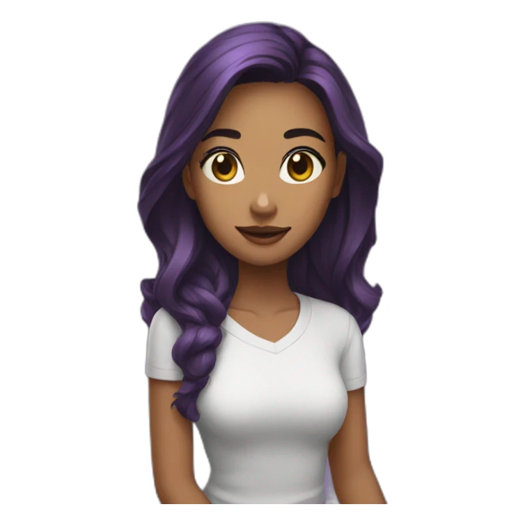 Twitch girl sticker
