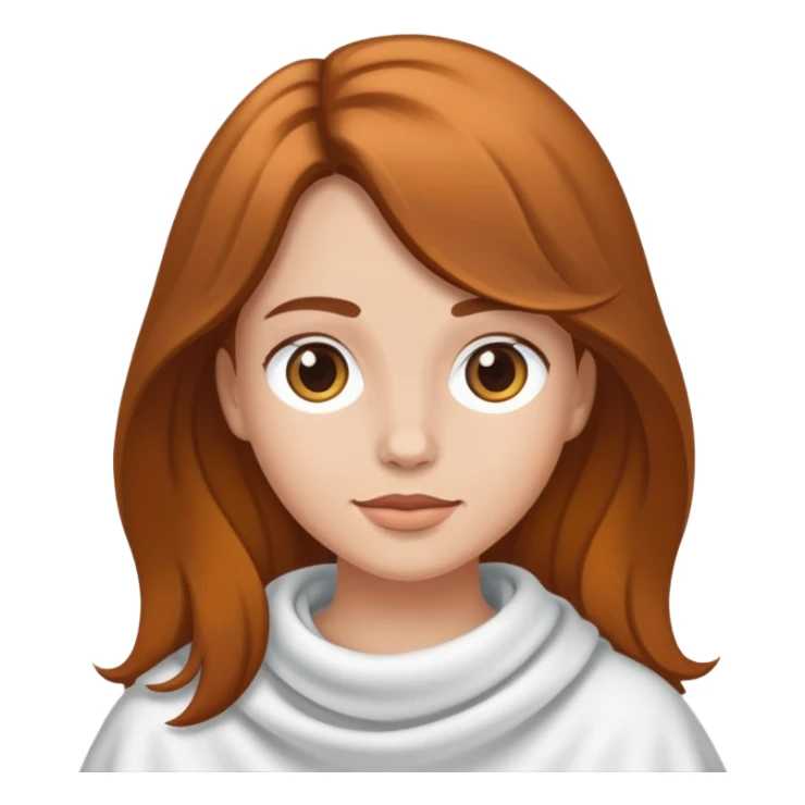 Een meisje die geen voor rand heeft sticker