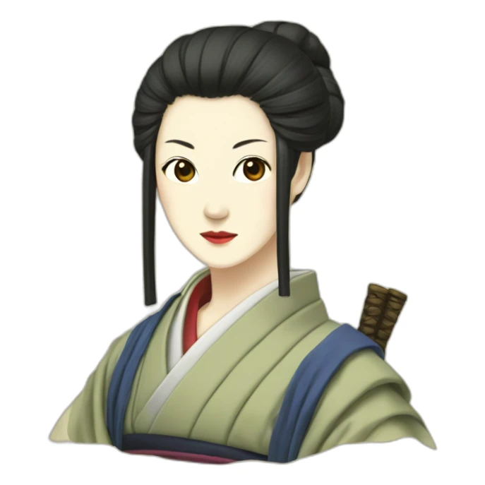 female-killer-in-the-heian-era sticker
