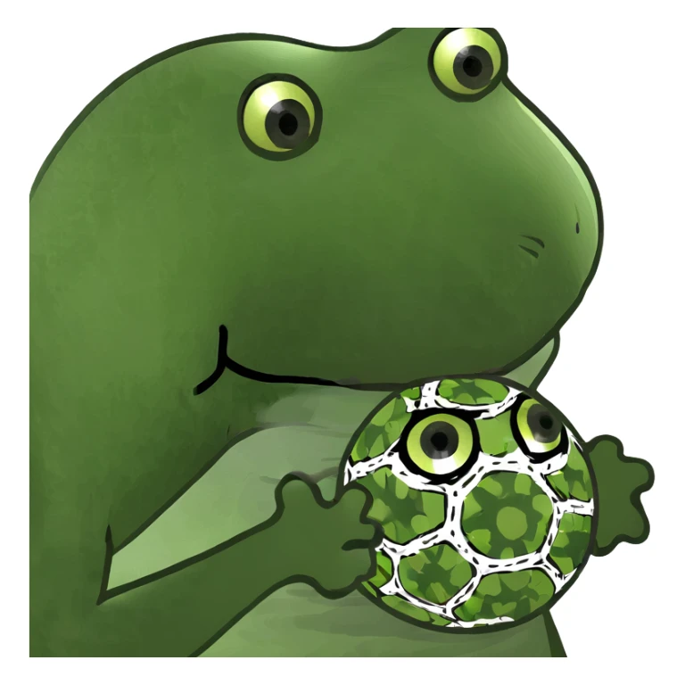 Una bola con el estampado de Suecia y la bola con dos ojos  sticker