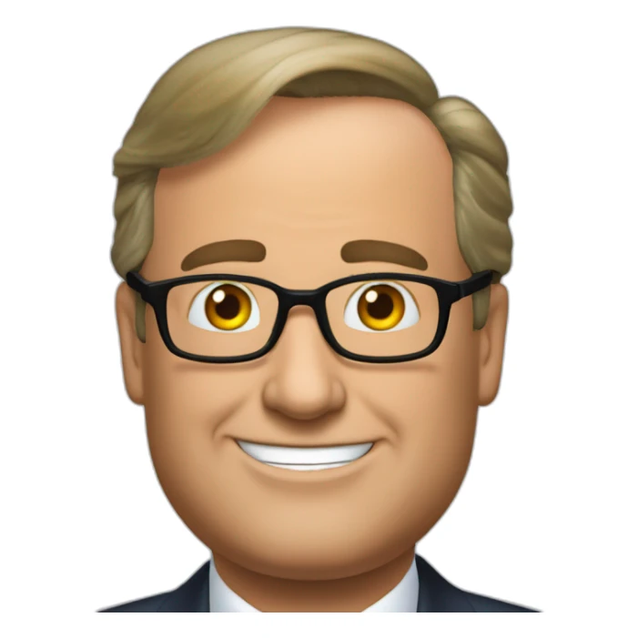 trump qui dis bonjour a françois hollande sticker