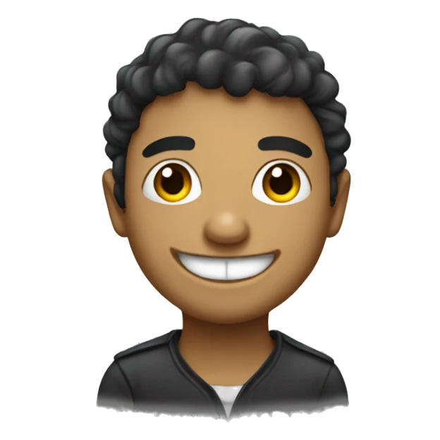 Duki (artist from argentina) smiling sticker