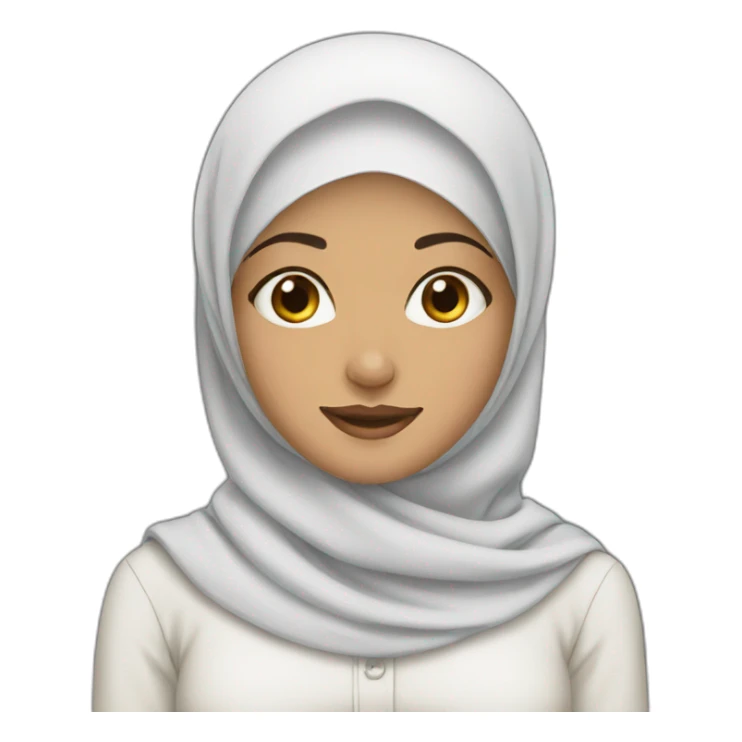 Muslim girl hijab  sticker
