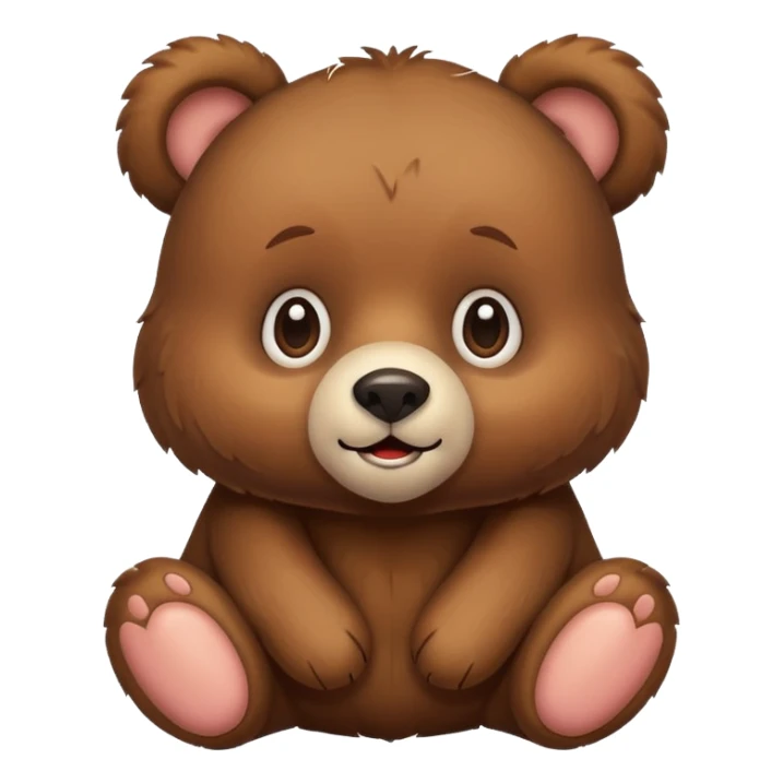 cute bear sticker