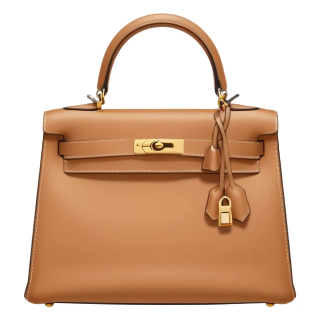 hermes kelly flesh color bag sticker