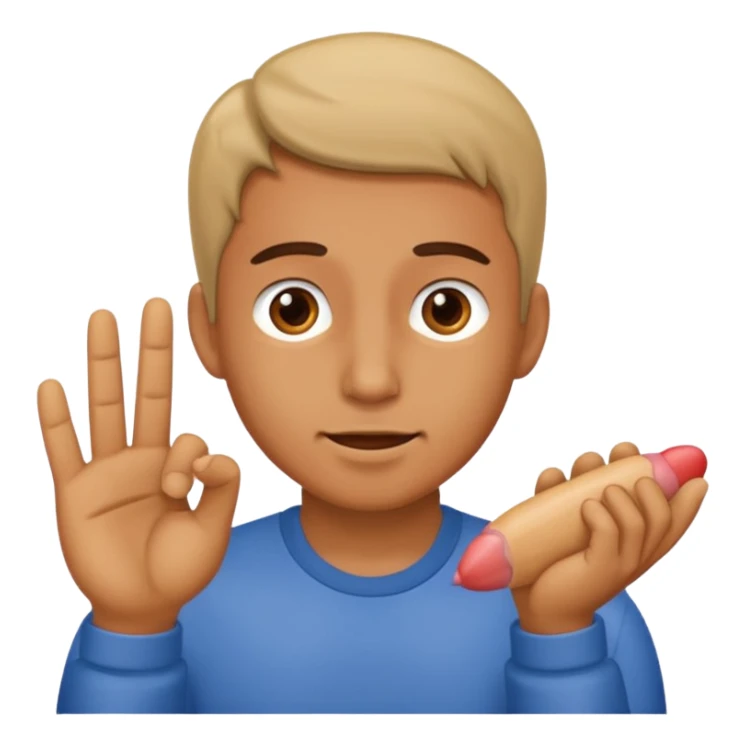 Guy stroking his penis  sticker