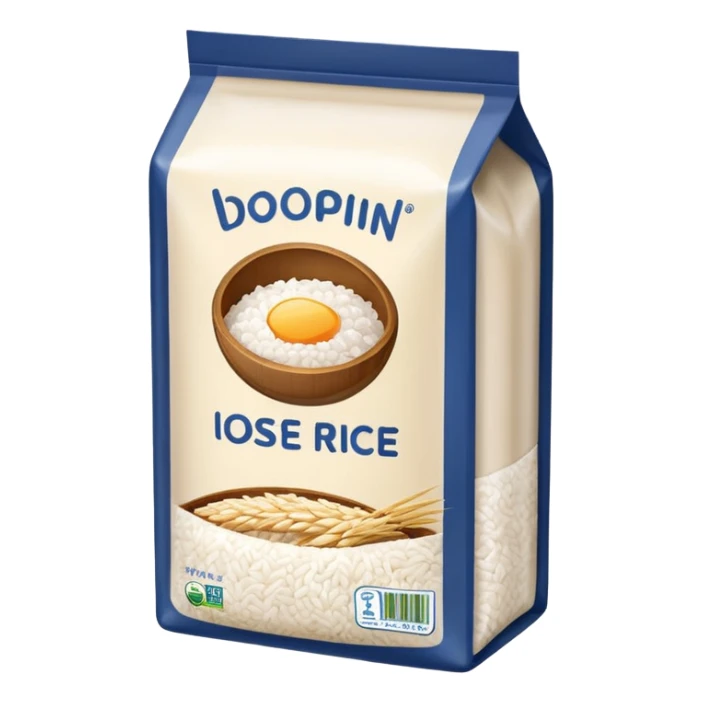 package of rice sticker