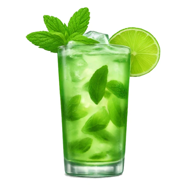mojito stoßt gegen mojito Glas an  sticker