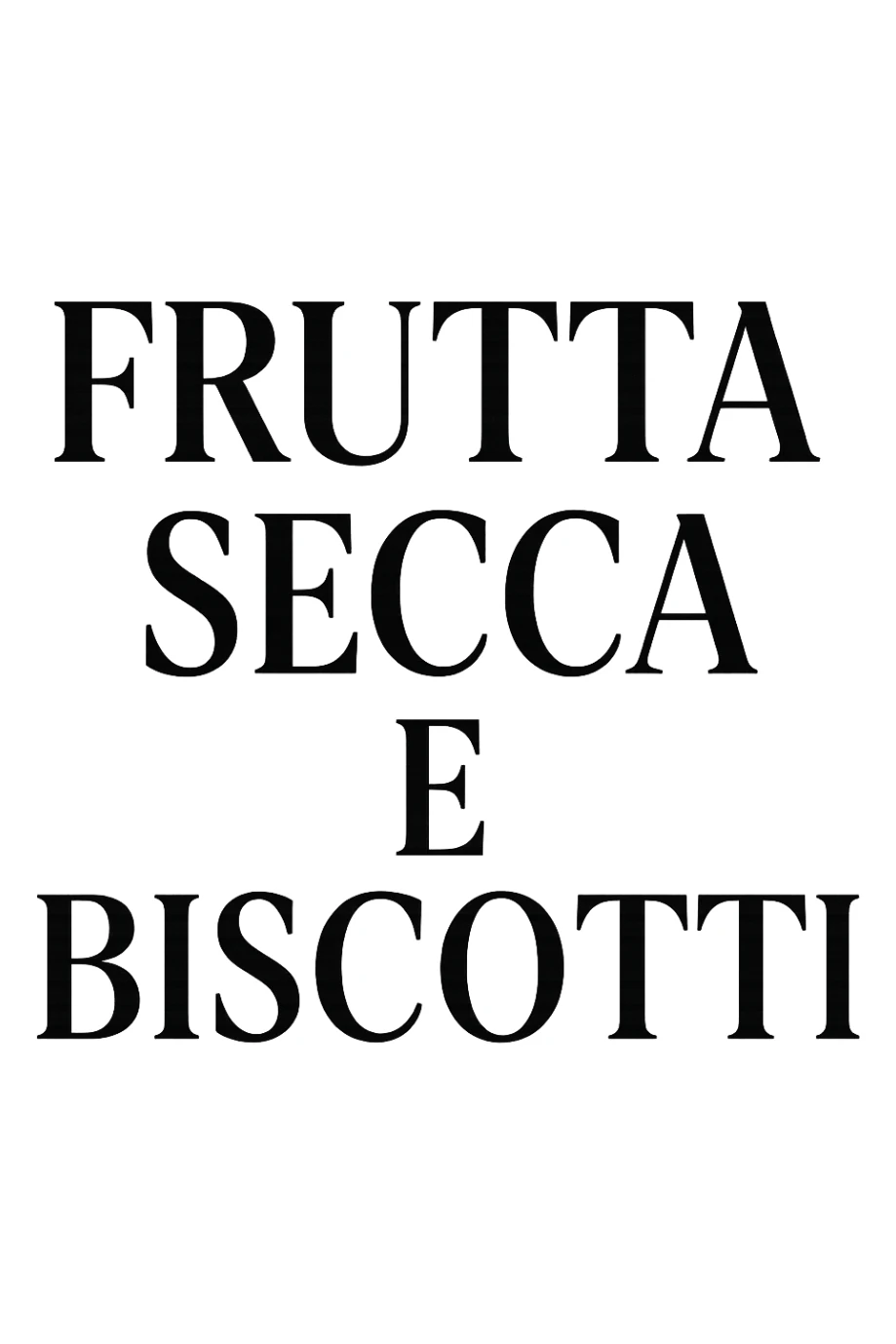 FRUTTA SECCA E BISCOTTI sticker