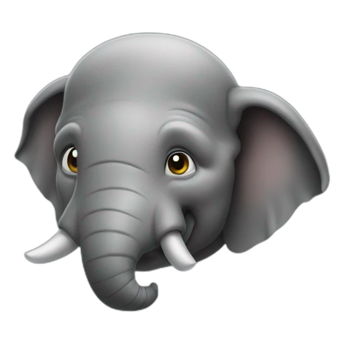 The elefant man movie character sticker