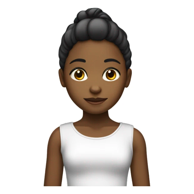 Una niña de pelo negro, blanquita bonita, dormida sticker