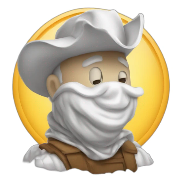 Caca sur bonhomme qui rit sticker