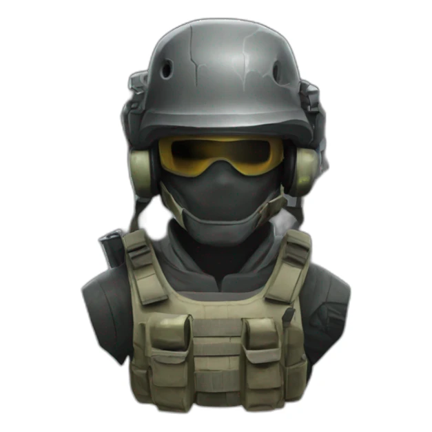 call of duty mobile ghost skin sticker