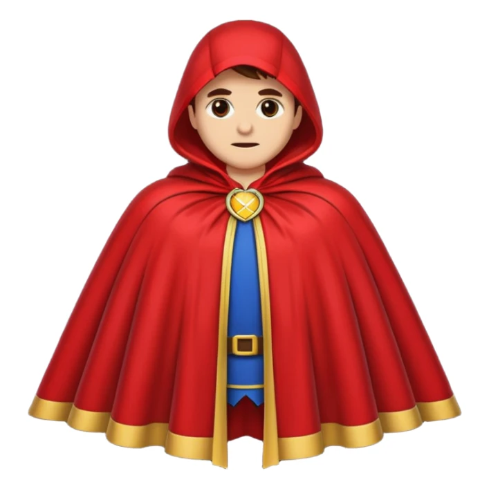  Cape of legend Emoji fantasy pixel art style sticker