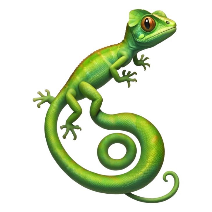cinematic-chameleon-realistic-full-body-climbing-emoji,-slender-body-gripping-a-twisting-vine-with-prehensile-feet,-scaly-green-skin-shifting-shades-with-its-environment,-large-bulging-eyes-rotating-independently,-delicate-coiled-tail-curling-behind,-long-tongue-slightly-protruding-as-if-ready-to-strike,-simplified-yet-realistic-focused-features,-highly-detailed,-glowing-with-an-ethereal-forest-light sticker