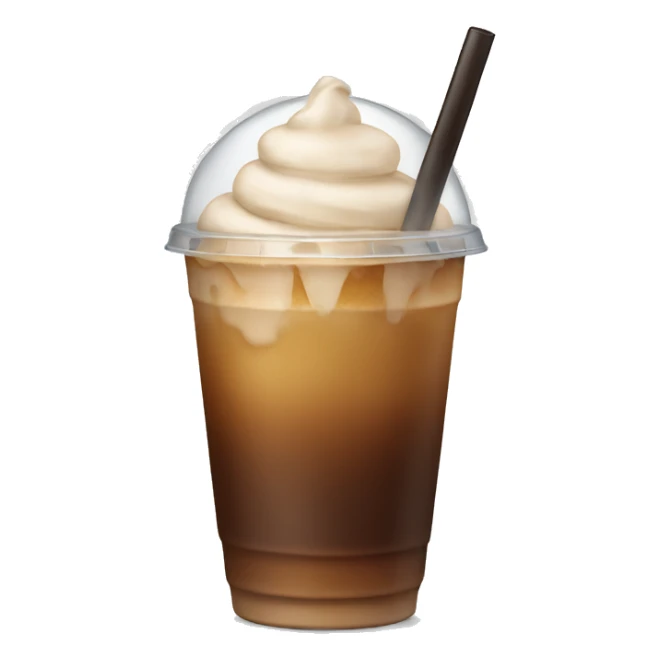 iced coffee sticker