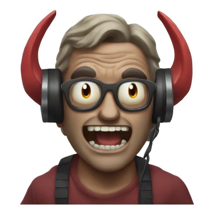 Alastor the Radio Demon sticker