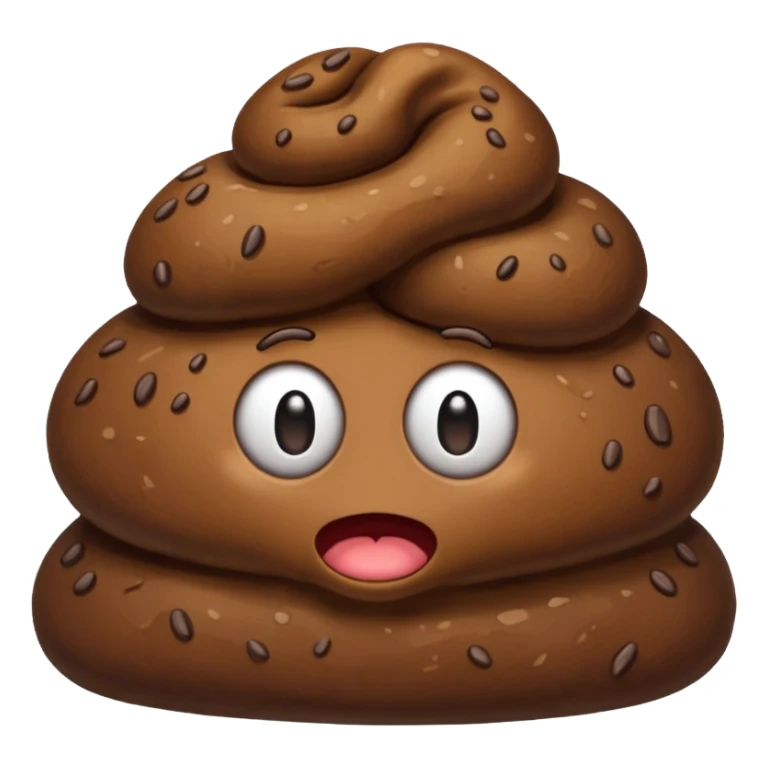 Poop sticker