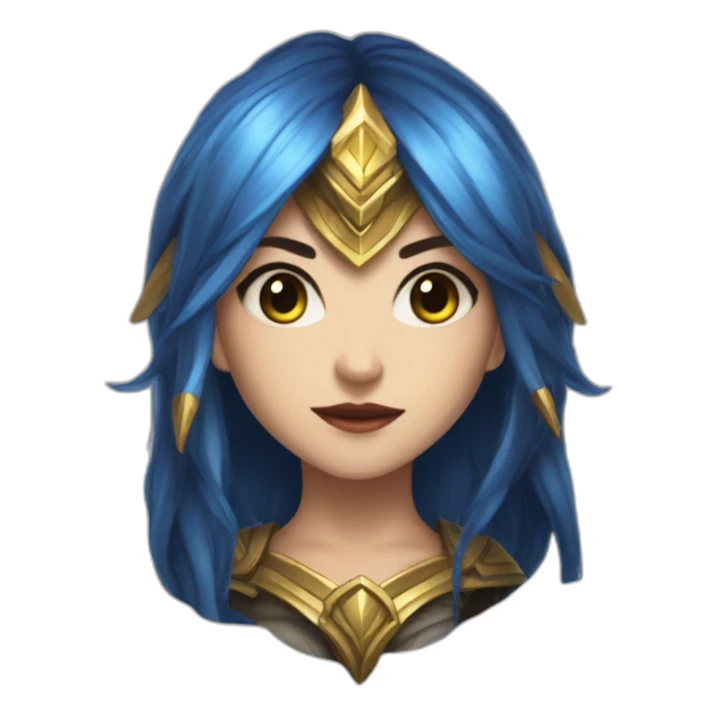 Zeri from league of legend sticker