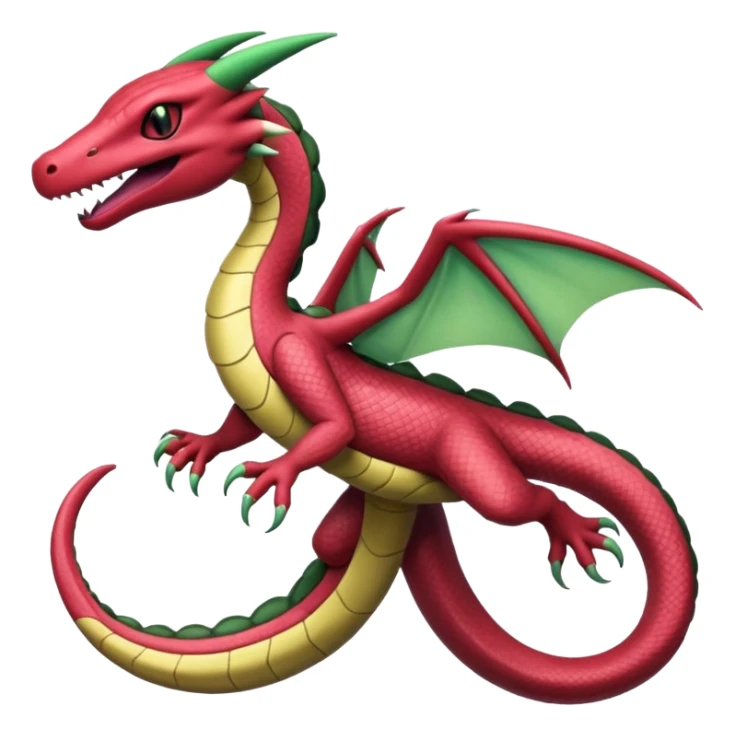 Seviper-Salazzle-Salandit-Flygon-fusion sticker