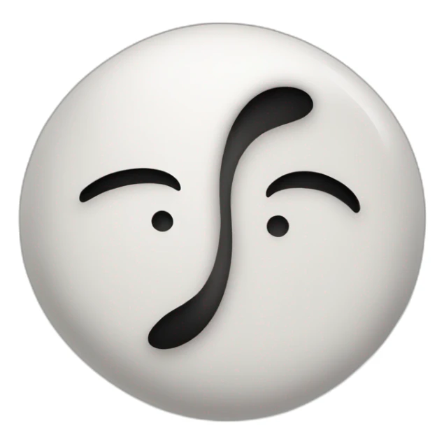 Yin Yang sign between boy and girl sticker