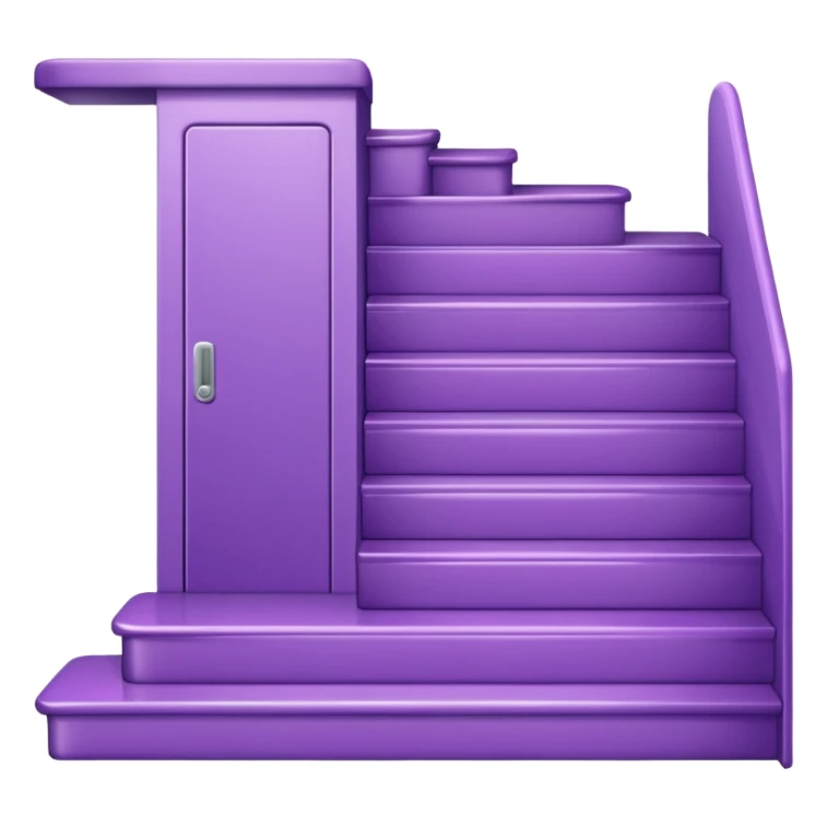 42-foot purple steps in floor map way to wardrobe closet sticker