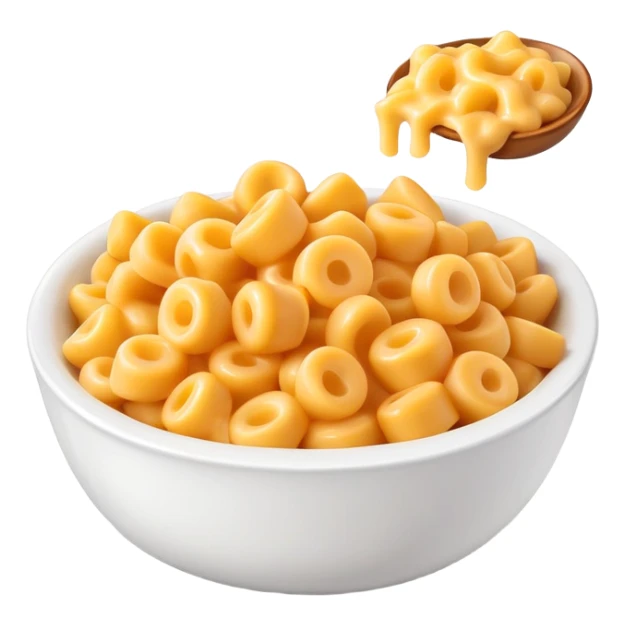 Bowl of Mac and cheese bites sticker