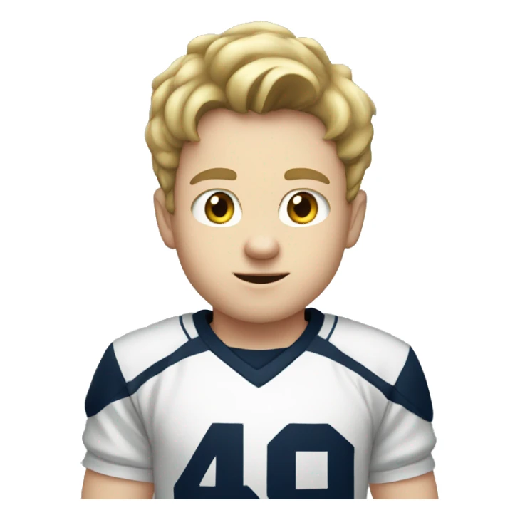 White Kid wearing PSU shirt playing video games sticker