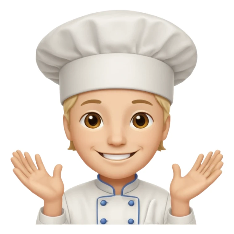 cute baking emoji
a chef
a whisker
a bowl sticker