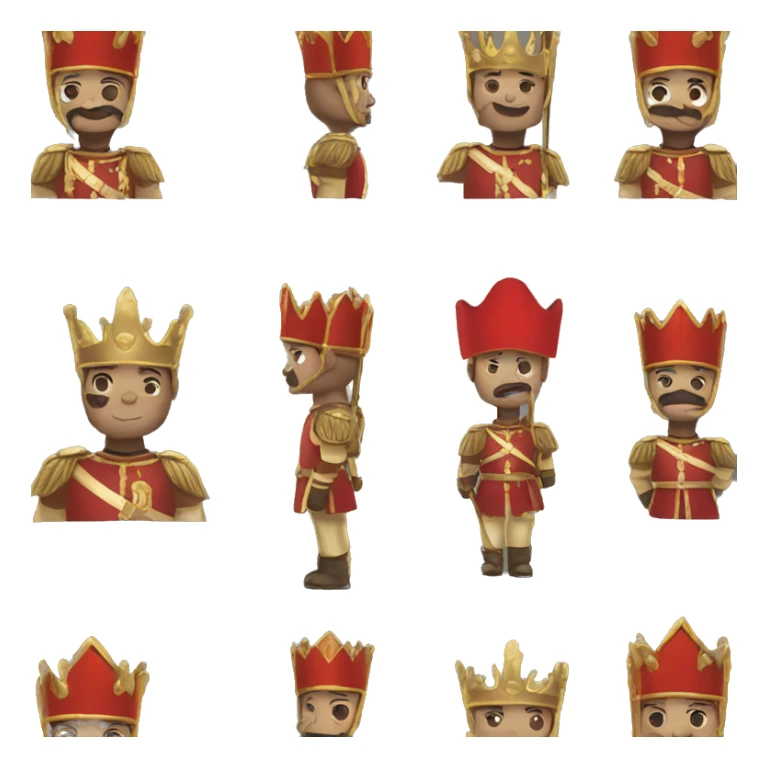 create an emoji of the king's guard sticker