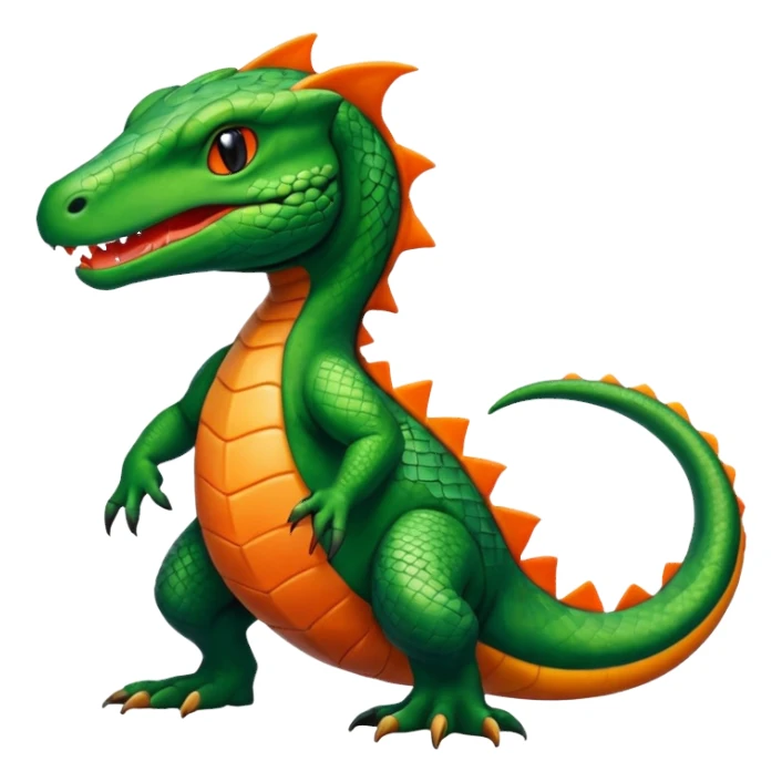 Grovyle-Salandit-Sandile-fusion sticker