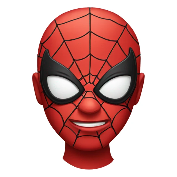 Spiderman wearing Disney ears sticker