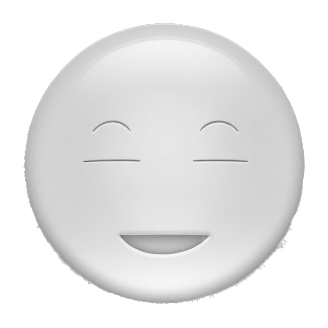 a emoji that is completely blank... just an empty yellow cir sticker