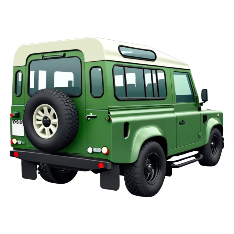 Land Rover Defender - Land Rover (Model Year: 2022) (Iconic colour: Green) sticker