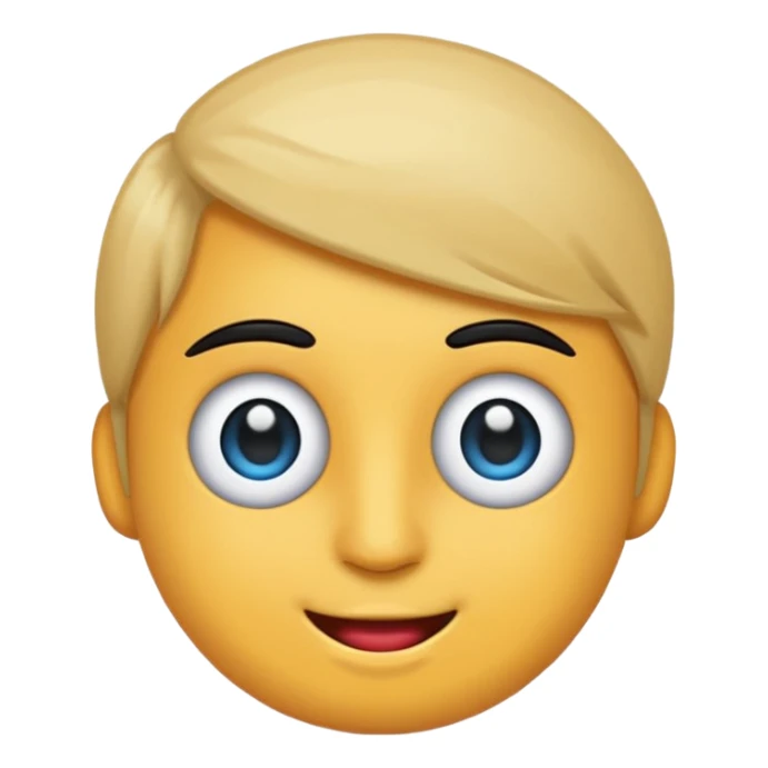 Yuvarlak bir TikTok mavi tik emojisi sticker