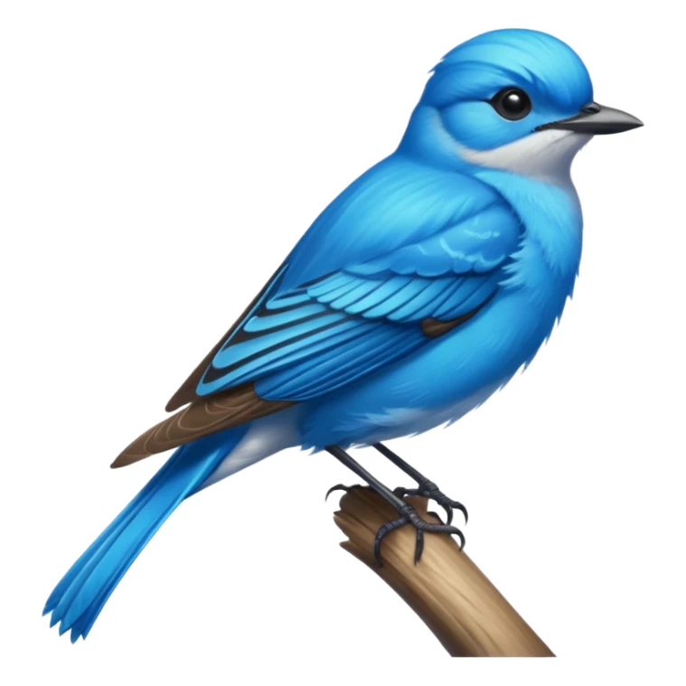 Isolated, ultra Realistic,  highly detailed, 4k, 1x1 size, clean lines, must have no background png, vivid vibrant, Verditer Flycatcher sticker