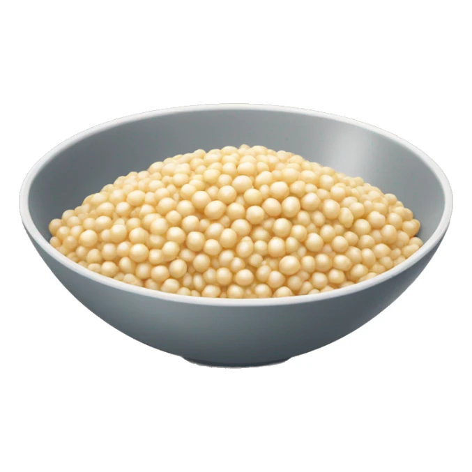 bowl with pearl barley sticker