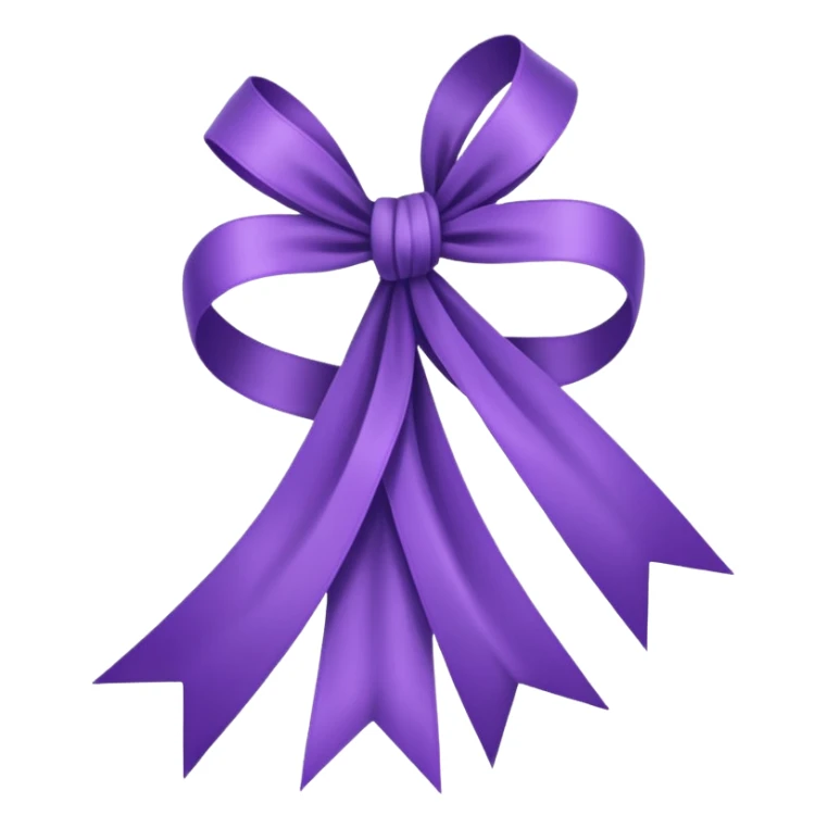Purple ribbons for pancreatic cancer sticker