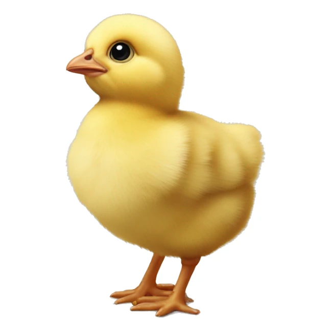 Baby chick croasson sticker