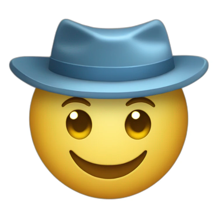 Un chat avec un sombréro et un visage choqué  sticker