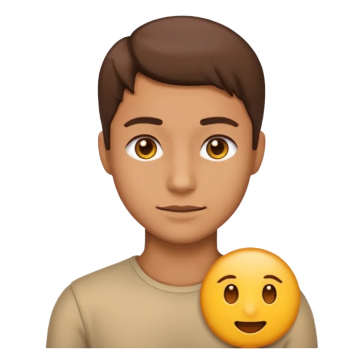 creami un emoji solo spalla corpo umano sticker