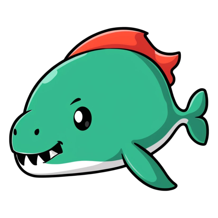 character with jaw dropped in total surprise sticker