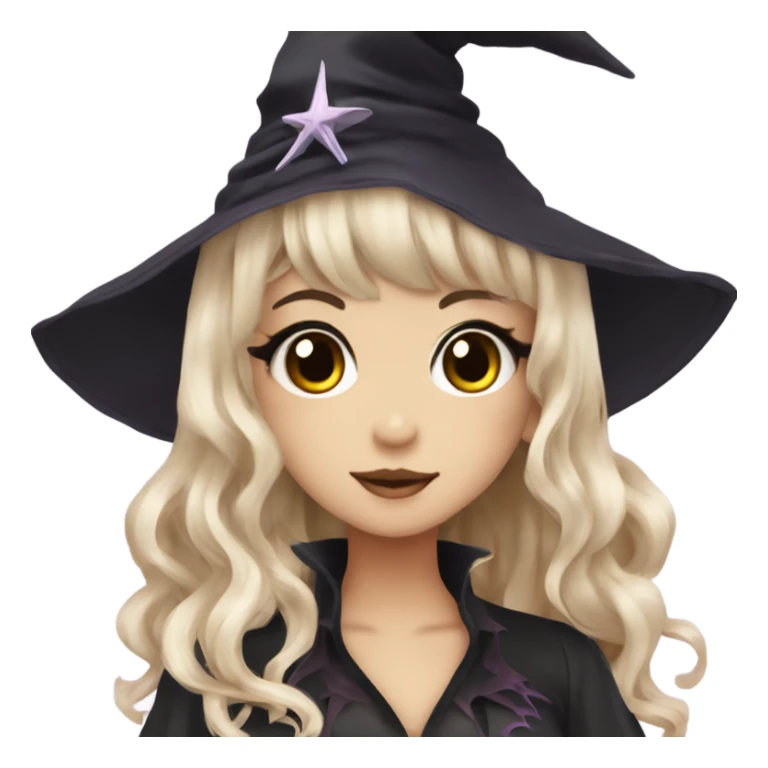 hime gyaru girl witch sticker