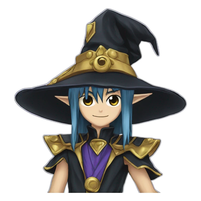 dark magician yu gi oh sticker