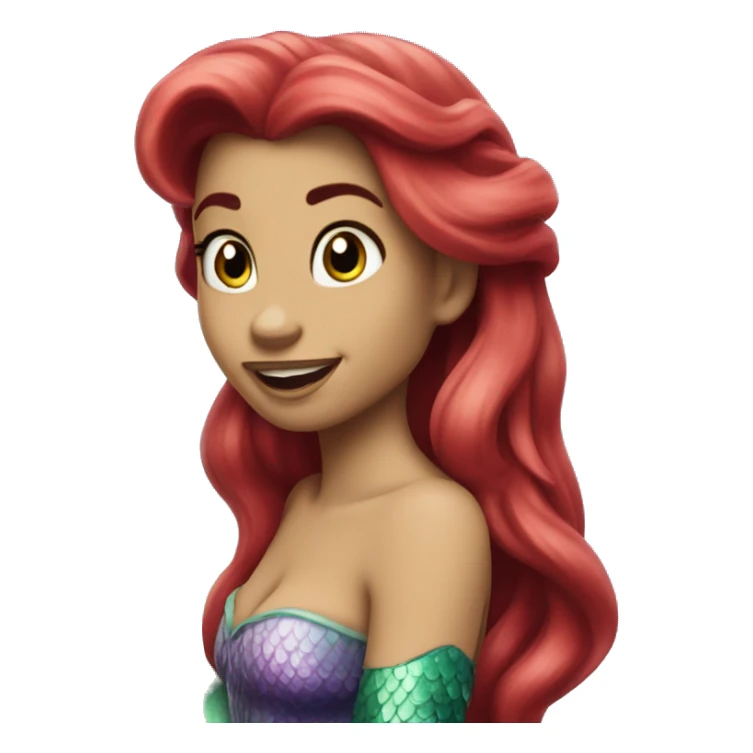 The little mermaid  sticker