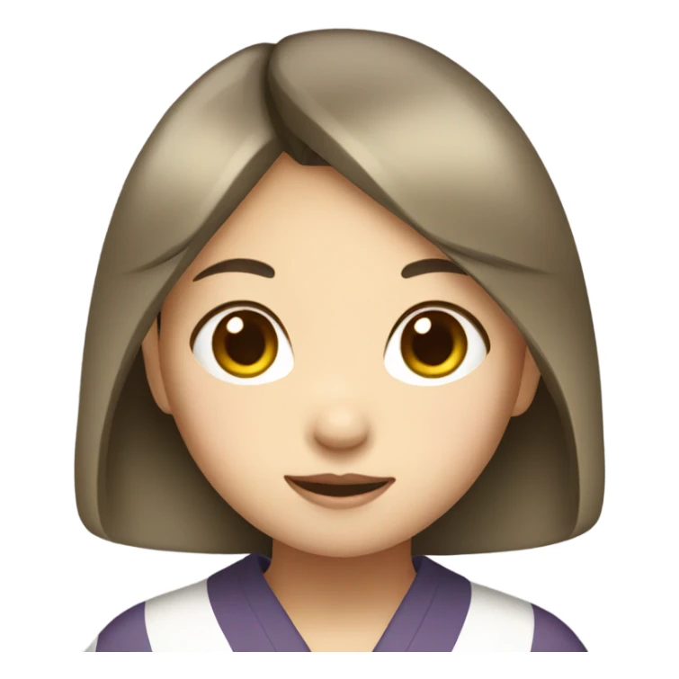 Japanese girl sticker