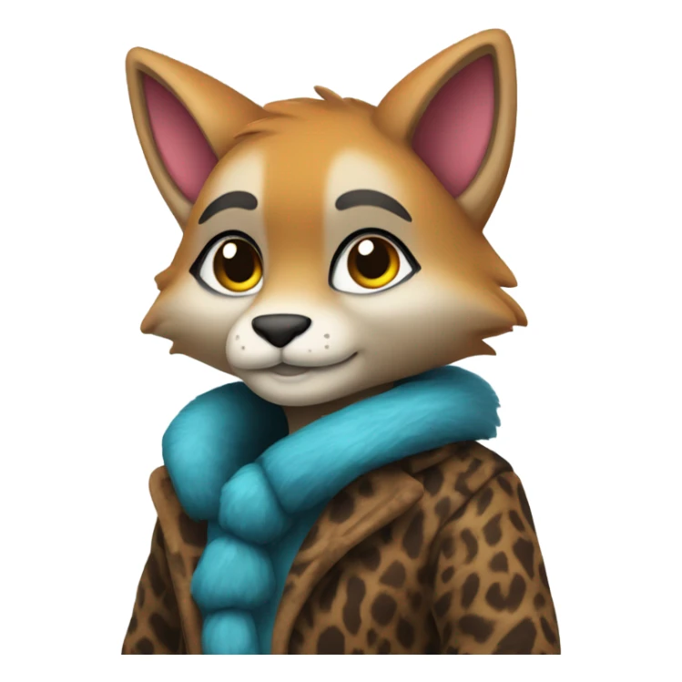 Anthro Animal Fursona Furry Edgy Cool Cute sticker